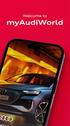 Android application myAudiWorld screenshort