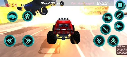 Red Car : Weapon Robot