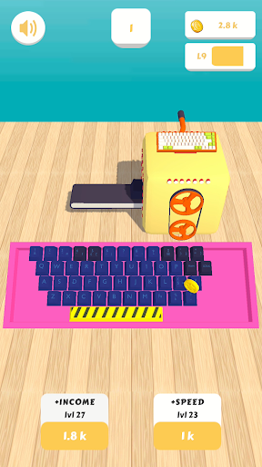 Idle Keyboard Maker Screen 2