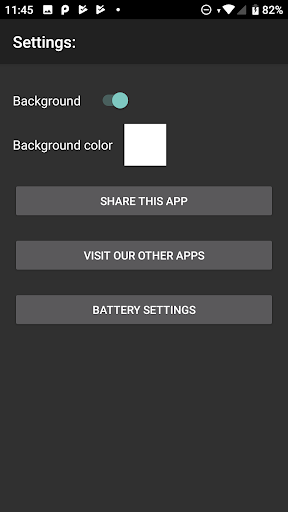 Pizza Battery Widget Screen 2