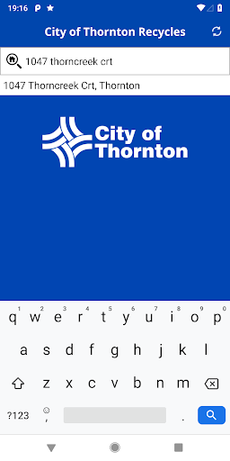 City of Thornton Recycles Screen 2