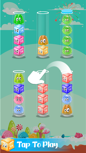 Jelly Sort Color Puzzle Sortit Screen 2