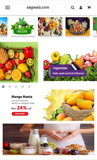 Android application Sagwala screenshort