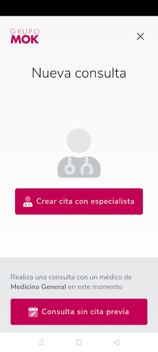 MOK Telemedicina Screen 3