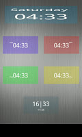 screenshot of Nice Simple Clock (Widget)