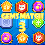 Cover Image of Download Gems match 3 puzzle game  APK
