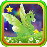Gleeful Green Unicorn Escape icon