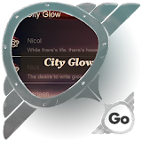 City Glow GO SMS icon