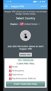 Hopper VPN : Secure VPN Proxy Screenshot