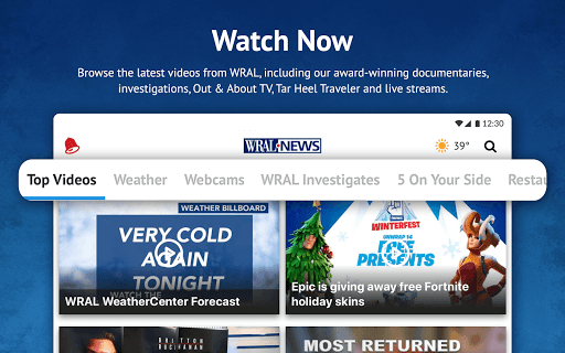 WRAL News App screenshot