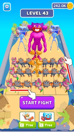 Merge Master - Blue Monster - Screenshot 1