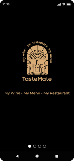 Android application TasteMate screenshort