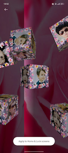 3D Photo Cube Live Wallpaper Screenshot 3 - AppWisp.com