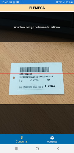 Lector de Precios BLS