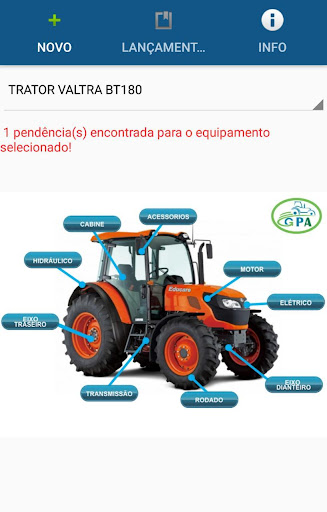 Android application GpaAgro screenshort