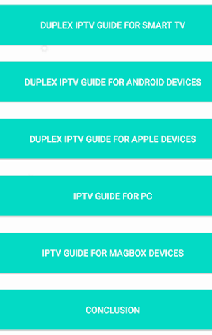 Free IPTV Guide for Duplex IPTV player TV Box screenshot 6