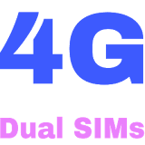 4G Only (Dual SIM) icon