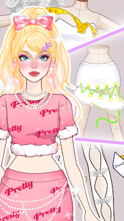 Game screenshot ファッションテーラー：服デザイン, Fashion apk download