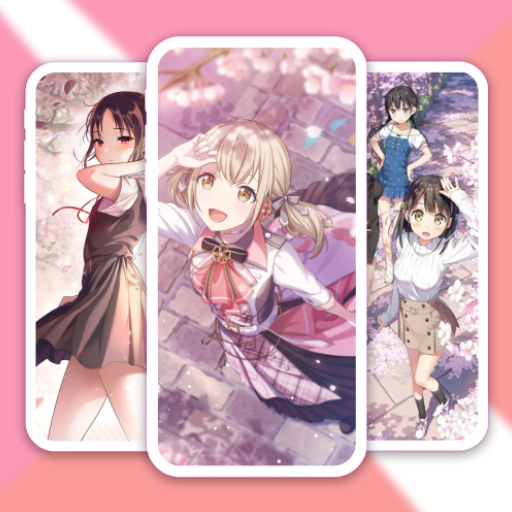 Anime Girl Sakura Wallpaper logo