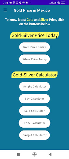 Gold Price in Mexico Screen 2