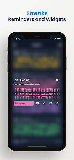 Screenshot of Habit Tracker - HabitKit
