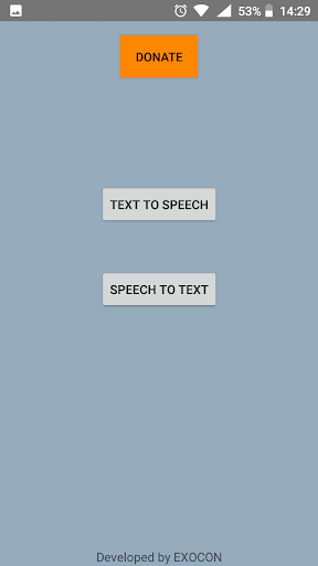 Android application For the Mute (Speak for me) screenshort