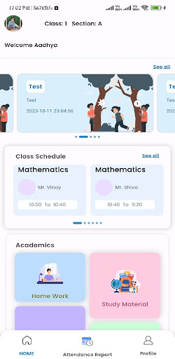 Android application Classplx Plus screenshort