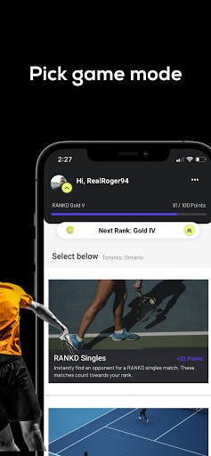 RANKD - National Tennis League Screen 2