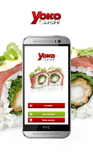 Android application Yoko Sushi screenshort
