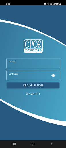 Android application CPCE Capacitación QR screenshort