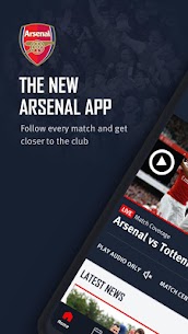 التطبيق الرسمي ارسنال Arsenal Official App 1