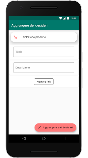 Anteprima dell'app