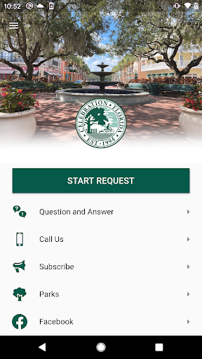 Android application My Celebration FL screenshort