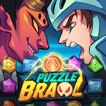 Cover Image of Baixar Puzzle Brawl - Match 3 RPG & PvP Battle Tactics 1.2.2 APK