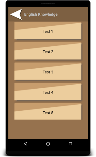 English Knowledge Screen 2