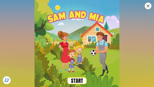 Android application Sam and Mia AR screenshort