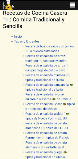 Recetas de Cocina Casera Screen 3