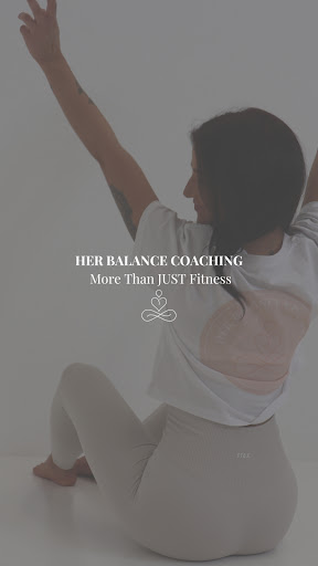 Android application Her Balance Coaching screenshort