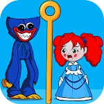 Cover Image of ダウンロード Huggy Time - Pull Pin Puzzle 1.0 APK