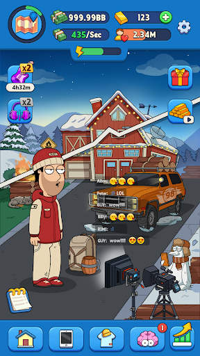 Idle Vlogger - Rich Me! Screen 3