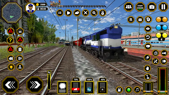 Railway Train Game Simulator