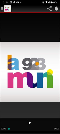 La Muni 92.3 MHz Screen 3