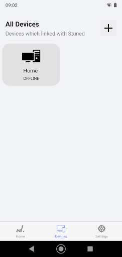 Stuned - Remote volume control Screen 2