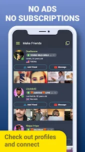Galaxy - Chat Rooms & Games