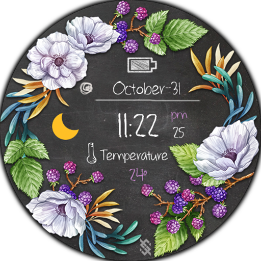 BFF104- Blackboard Art Flower logo