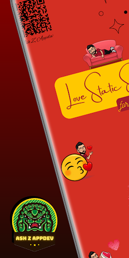 Android application Love Stickers for WhatsApp screenshort