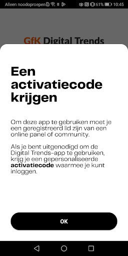 Android application GfK Digital Trends App NL screenshort