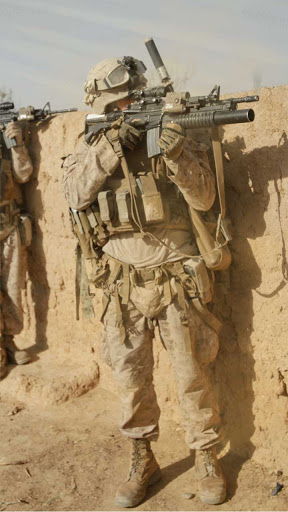Android application military army wallpaper screenshort