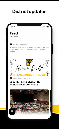 Pettisville School District OH Screen 2