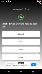 Cristiano Ronaldo Trivia Quiz